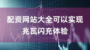 配资网站大全可以实现兆瓦闪充体验