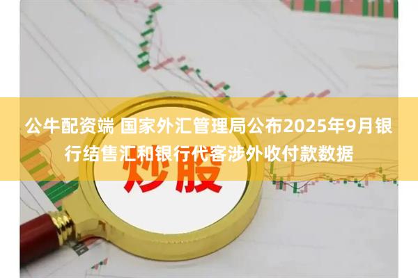 公牛配资端 国家外汇管理局公布2025年9月银行结售汇和银行代客涉外收付款数据
