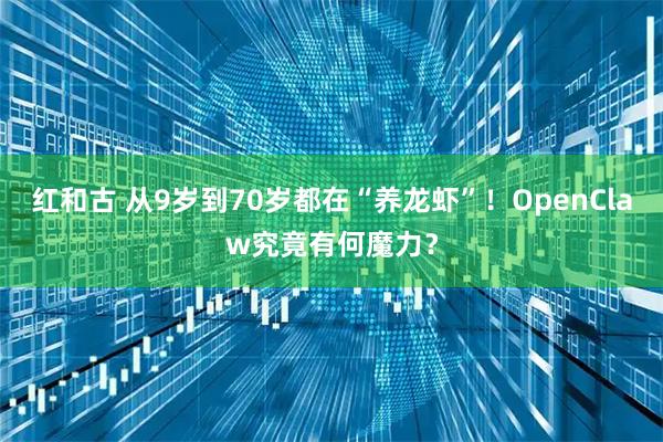 红和古 从9岁到70岁都在“养龙虾”！OpenClaw究竟有何魔力？