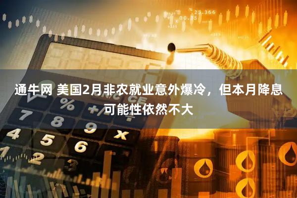 通牛网 美国2月非农就业意外爆冷，但本月降息可能性依然不大