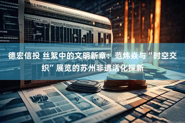 德宏信投 丝絮中的文明新章：范炜焱与“时空交织”展览的苏州非遗活化探新
