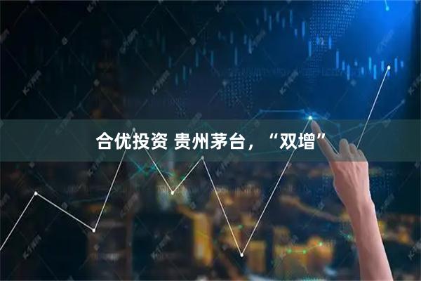 合优投资 贵州茅台，“双增”